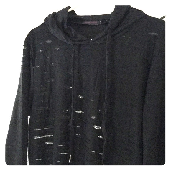 Punk Trash Royalty manhole camo hooded tunic - Picture 8 of 10